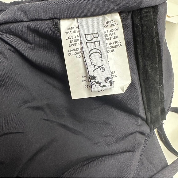 NWT BECCA Pucker Up Candice Cutout Convertible Halter One-Piece Swimsuit Sz L - Picture 10 of 11